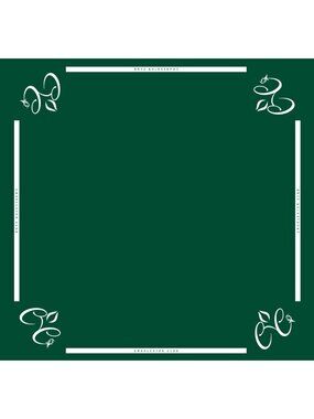 Mah Jongg Mat - Green